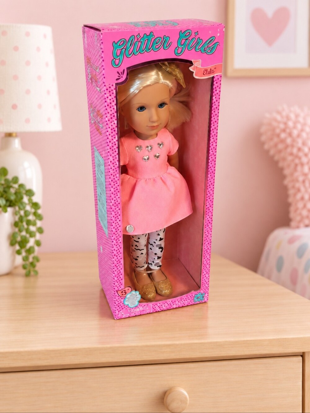 Glitter Girls Elula Doll 14" Blonde Blue Eyes Battat Fashion Doll NEW